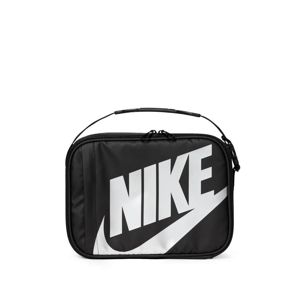 Nike  Hard Shell Insulated Lunch Box Black/Silver Swoosh NEW